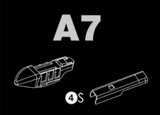 A7B - Bouton à pince avec cale d'épaisseur